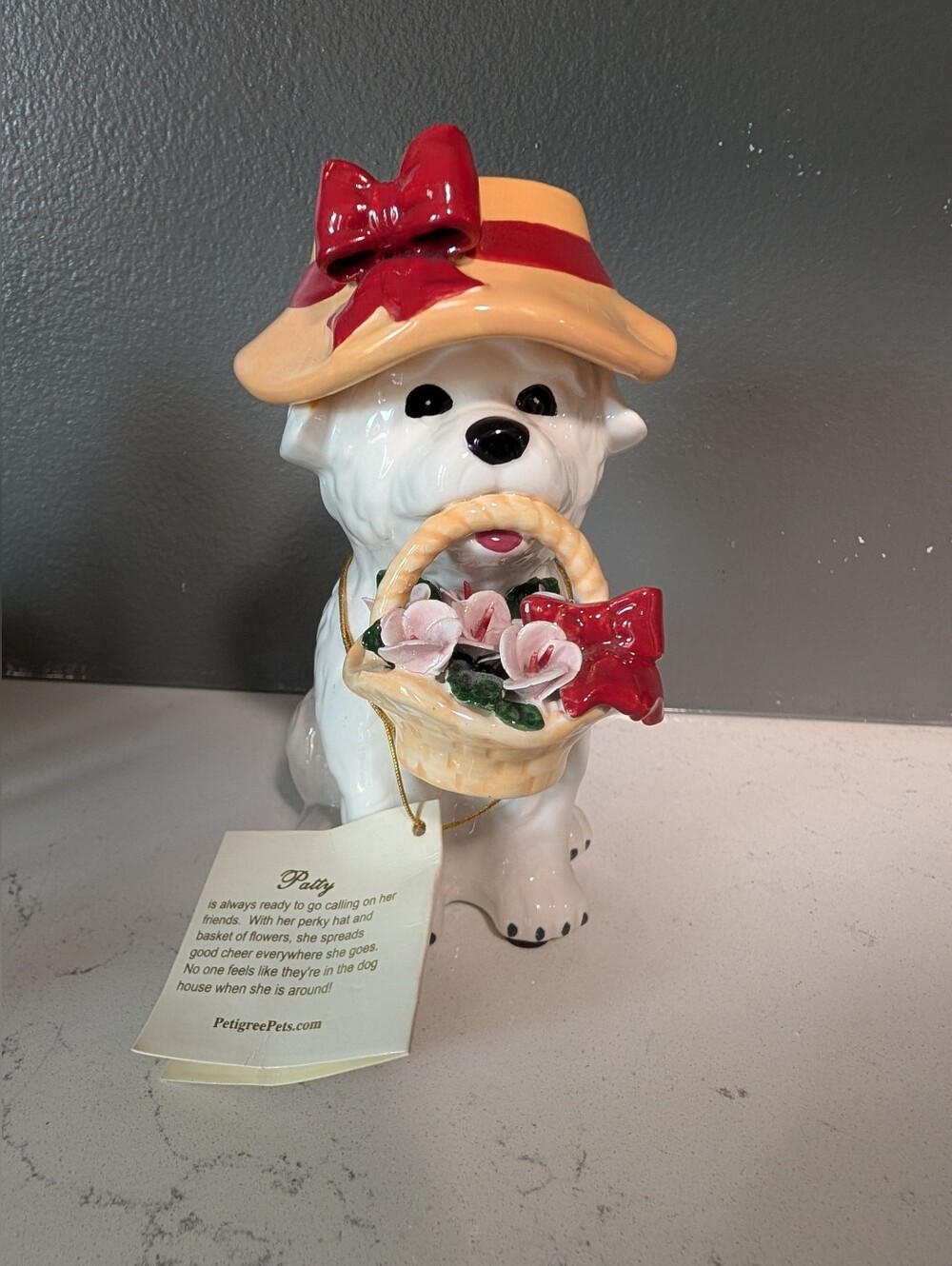 Vintage Merrymac MiniMutts Hand Painted Ceramic Dog Figurines Special Edition